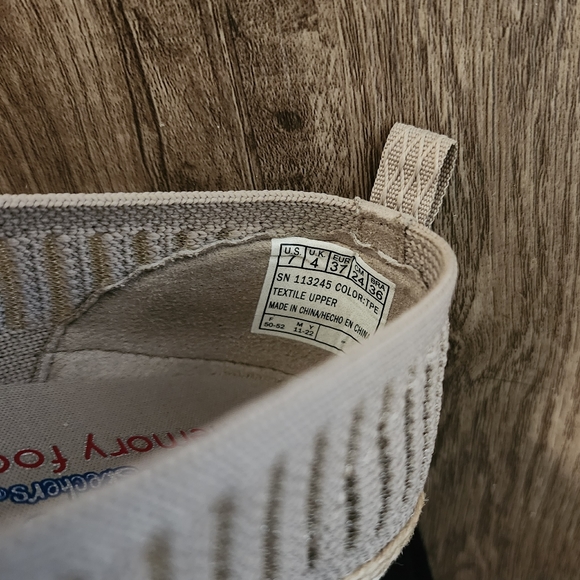 BOBS Skechers Flexpadrille Taupe Size 7 EUC only worn twice - Picture 7 of 7